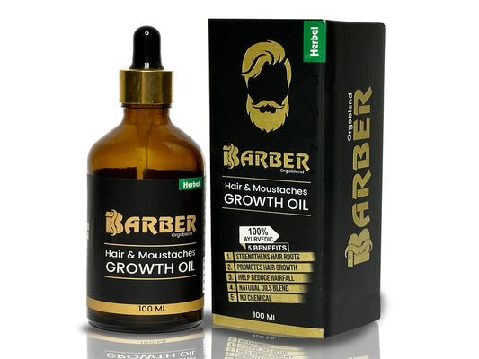 Barber Hair & Moustache Growth Oil